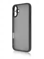 Прозрачный чехол для Apple iPhone 16 Plus пластиковый с силиконом ROSCO противоударный, защита камер