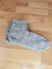 Детские носки из натуральной шерсти, ручной вязки