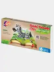 Хаки пластилин Луч Zoo 6,8,10,12,16,24,30 цветов х 15 гр
