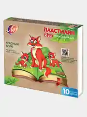 Фиолетовый пластилин Луч Zoo 6,8,10,12,16,24,30 цветов х 15 гр