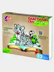 Угольный пластилин Луч Zoo 6,8,10,12,16,24,30 цветов х 15 гр