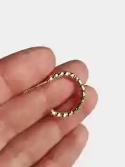 Золотой серьги гвоздики кольца фактурные