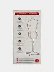 Манекен портновский Effektiv TailorWoman S (красный)