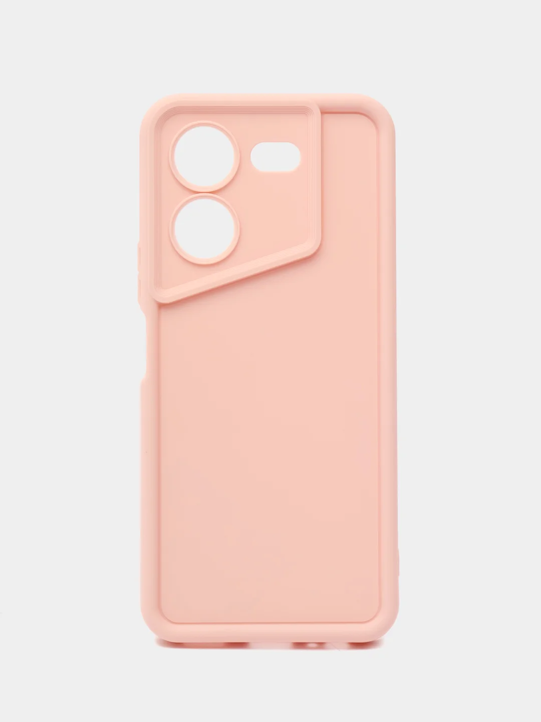 Розовый чехол для Tecno Pova 5 Pro 4G (Техно Пова 5 Про 5 Джи) противоударный, с бортиками