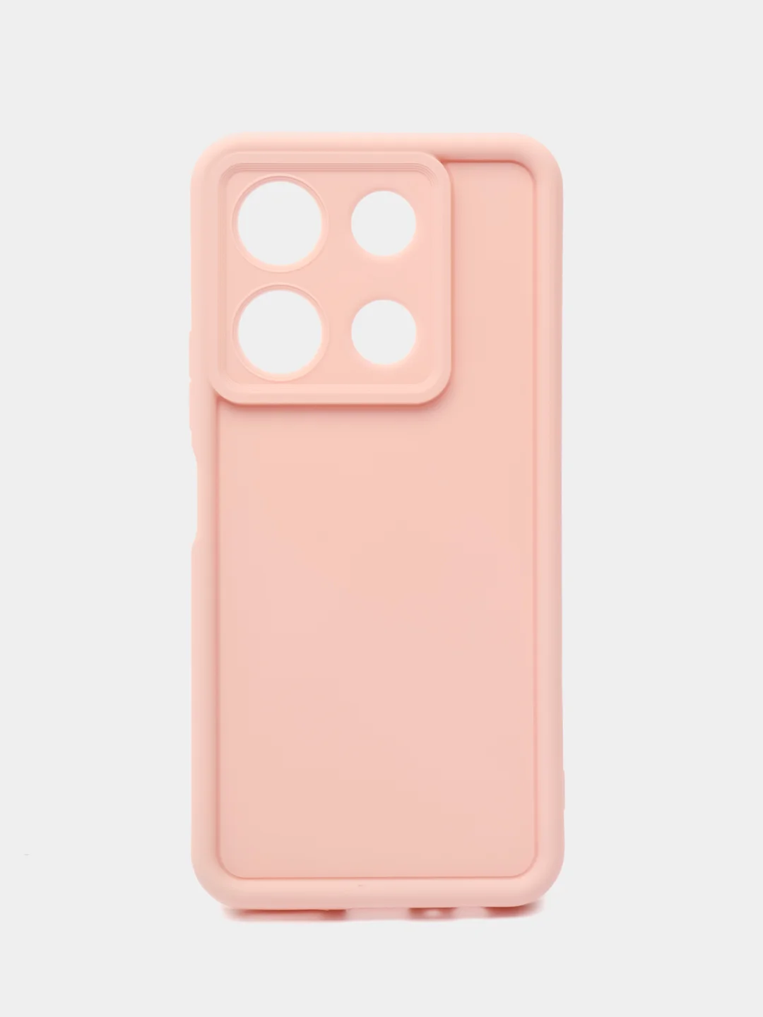 Розовый чехол для Infinix Note 30 Pro 4G (Инфиникс Нот 30 про 4 Джи) противоударный