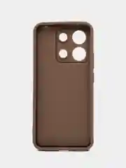 Коричневый чехол для Xiaomi Redmi Note 13 4G, Сяоми Редми Нот 13 4G, противоударный, с бортиками