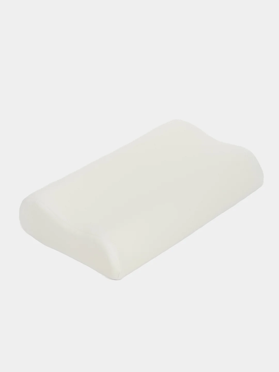 Белый подушка ортопедическая Асветида Comfort Plus 30*50 с эффектом памяти