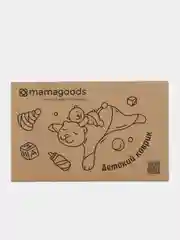 Разноцветный детский коврик для ползания, складной, игровой, Mamagoods, 120 х 180, жираф и зверята