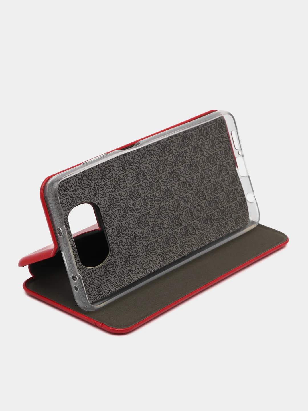Алый чехол-книжка Xiaomi Poco X3 NFC/Poco X3 Pro (Сяоми Поко Х3 НФС/Х3 Про)