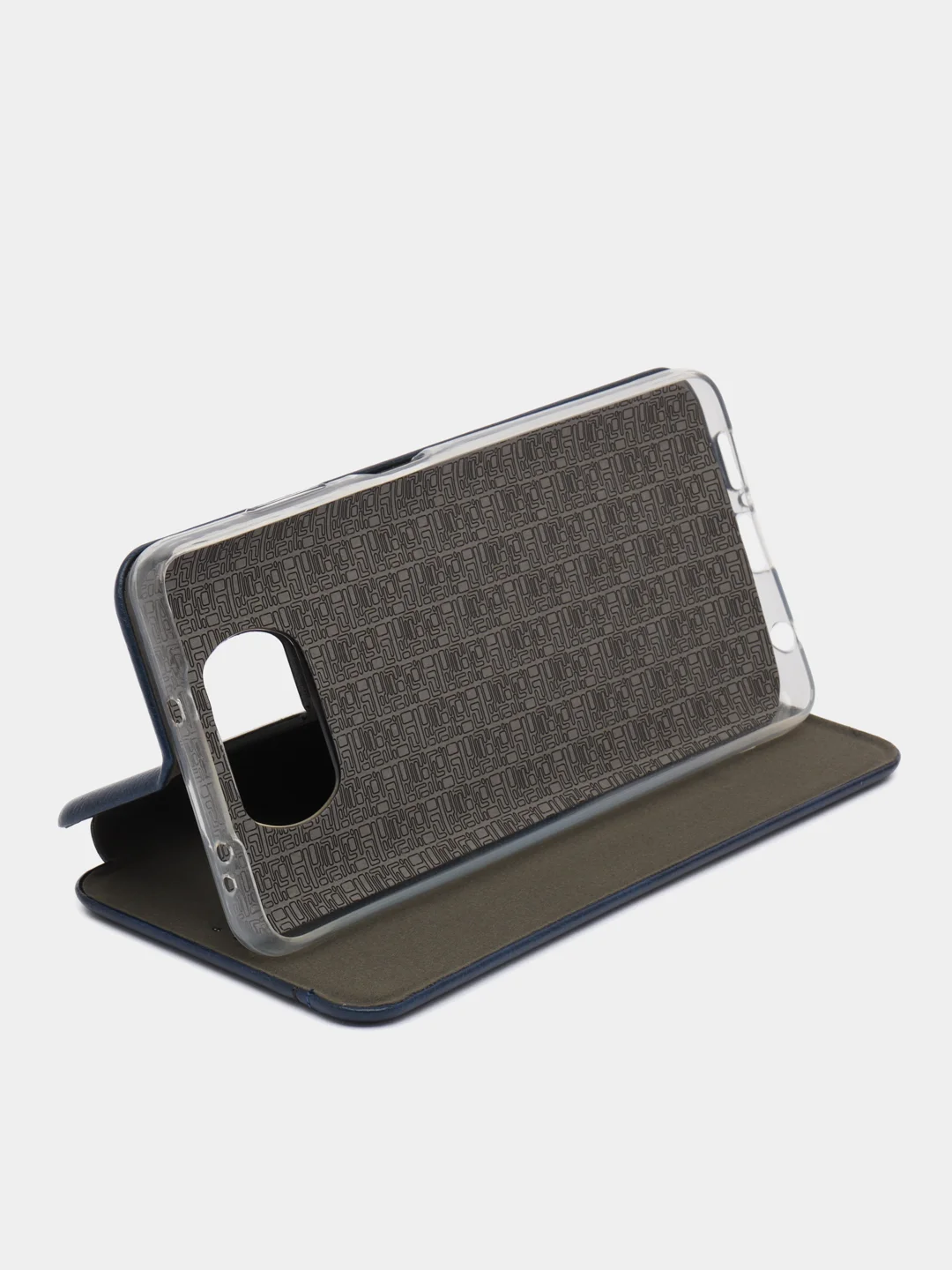 Индиго чехол-книжка Xiaomi Poco X3 NFC/Poco X3 Pro (Сяоми Поко Х3 НФС/Х3 Про)