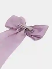 Заколка для волос  цвет сиреневая