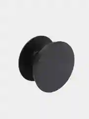 Черный держатель подставка для телефона ( Попосокет) PopSocket
