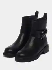 Черный женские ботинки, осенние