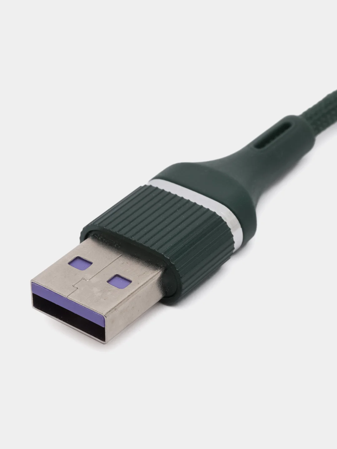 Зеленый кабель для мобильных устройств 3 в 1, с разъемами Lightning, Micro USB, Type C, 1,2м