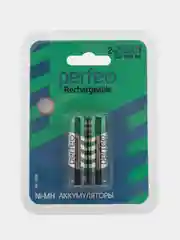 Аккумуляторная батарейка Perfeo AA 2шт. 1300mAh/1800/2100/2500/2700