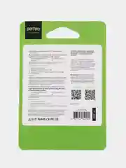 Зеленый perfeo Card Reader SD/MMC+Micro SD+MS+M2, (PF-VI-R010) цвет зелёный / синий