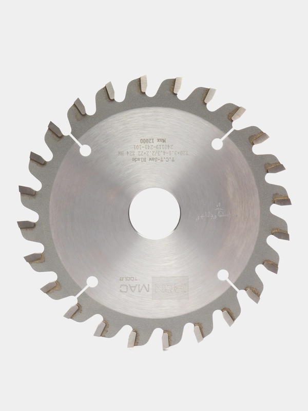 Пила подрезная коническая IronMac 120х3.1-4.3/2.2х22 z24