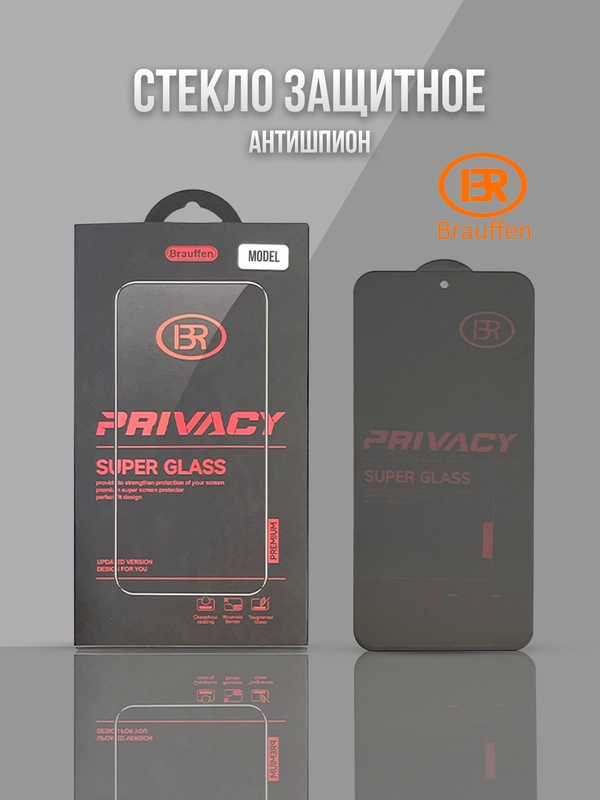Стекло Антишпион для Xiaomi Redmi 13c, Poco C65, защитное, privacy