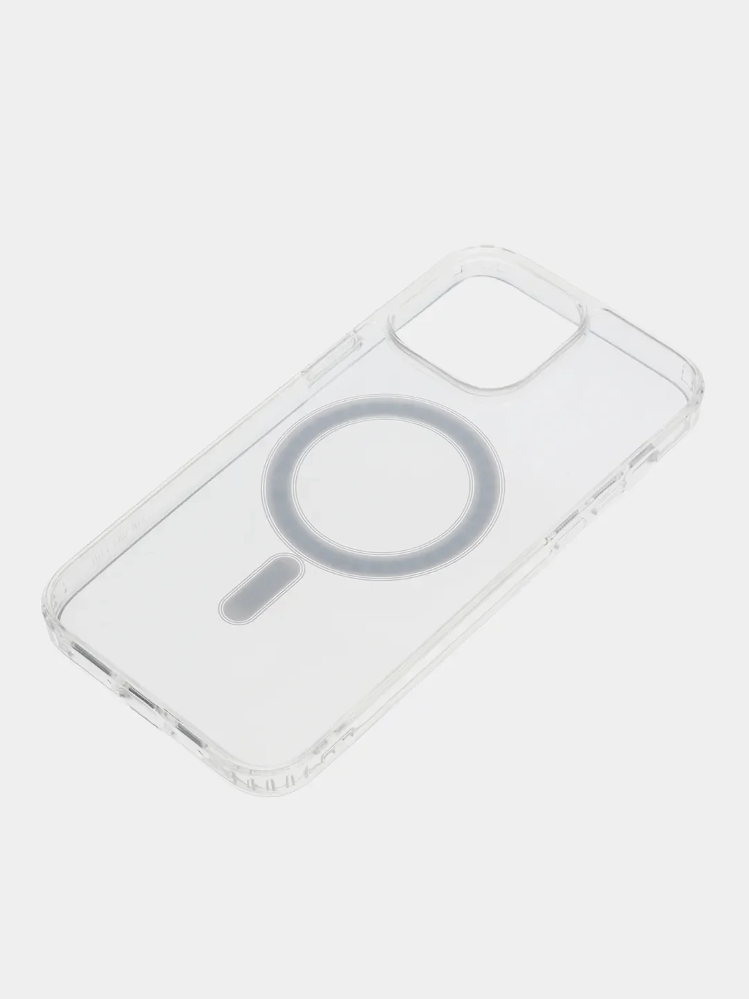 Белый чехол Premium MagSafe на iPhone 12/13/14/Pro/Max/Plus, Айфон, магсейф, прозрачный