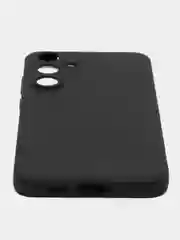 Прозрачный чехол для Samsung Galaxy S24 FE (Самсунг Галакси С24 ФЕ), прозрачный, черный