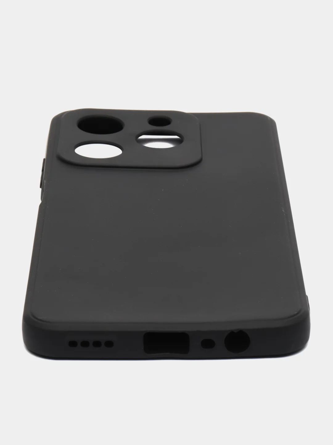 Черный чехол для Realme C61 / C63 (Реалми С61 / С63), прозрачный, черный