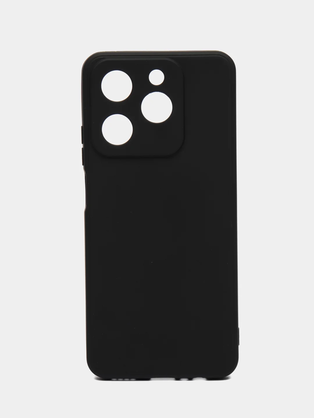 Черный чехол для Realme C61 / C63 (Реалми С61 / С63), прозрачный, черный