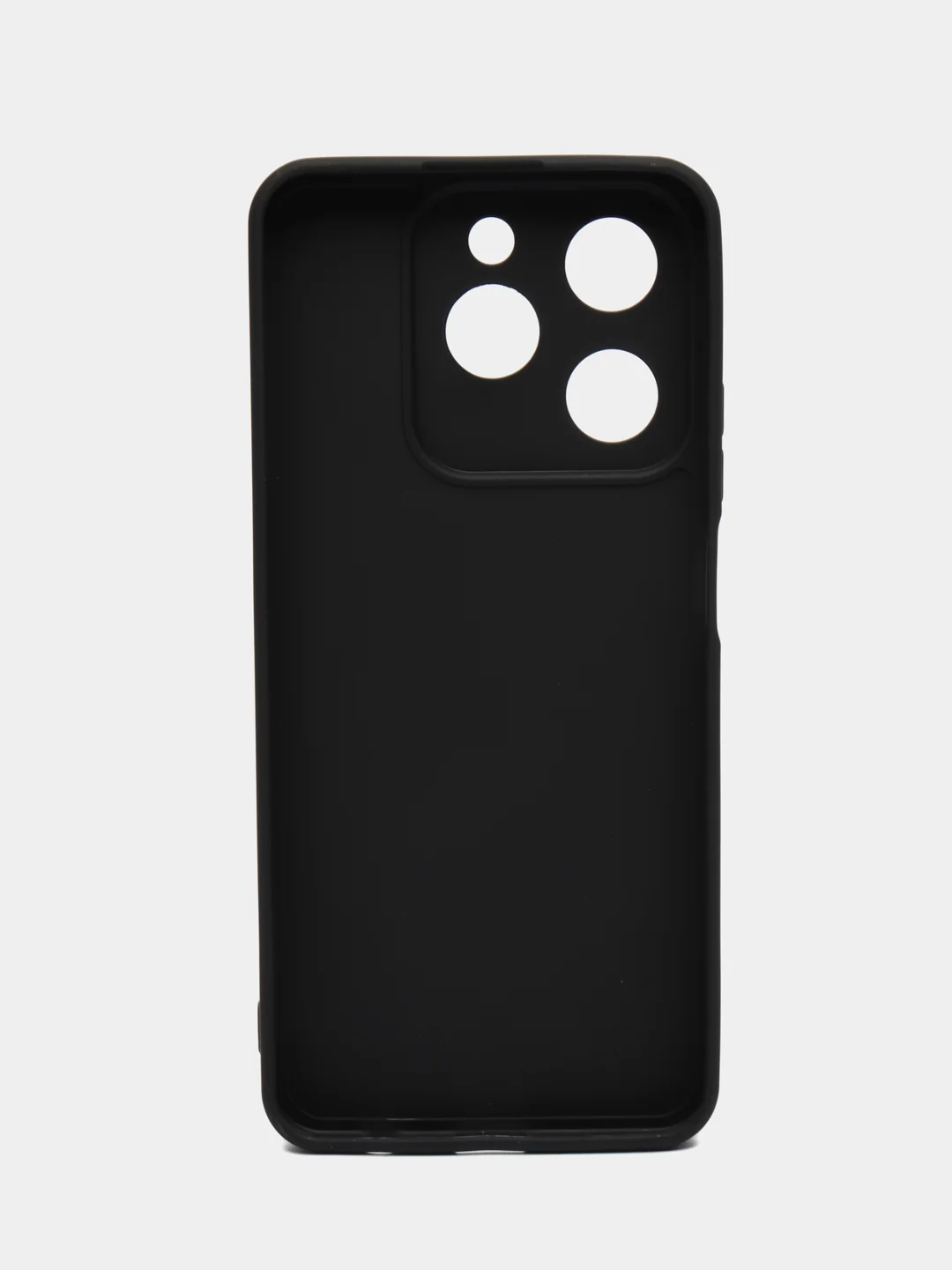 Черный чехол для Realme C61 / C63 (Реалми С61 / С63), прозрачный, черный
