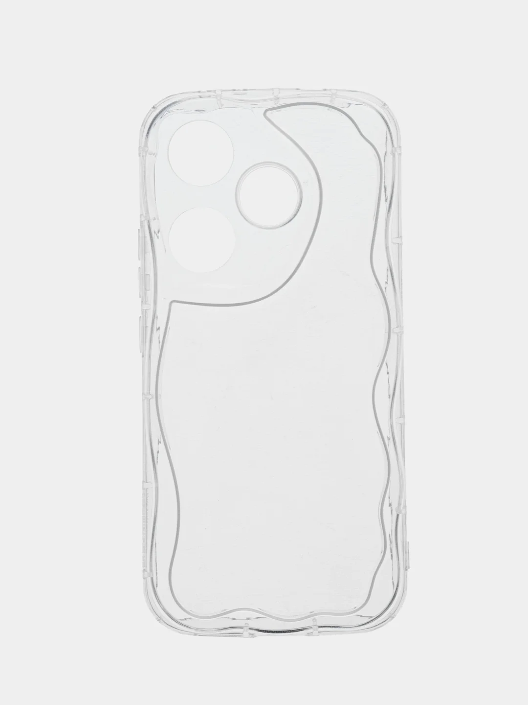 Прозрачный чехол для Xiaomi POCO F6 ( Сяоми Поко Ф6), прозрачный, противоударный