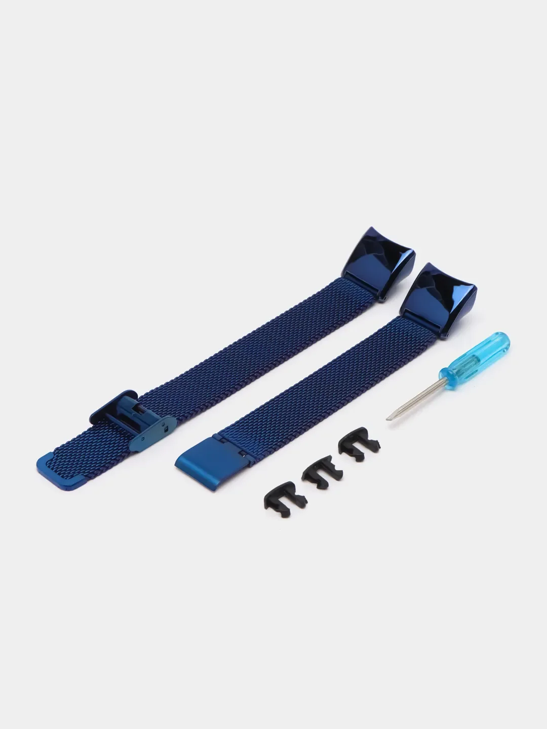 Желтый металлический ремешок для Honor Band 4 / 5 стальной фитнес браслет