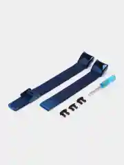 Желтый металлический ремешок для Honor Band 4 / 5 стальной фитнес браслет