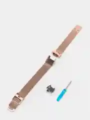 Желтый металлический ремешок для Honor Band 4 / 5 стальной фитнес браслет