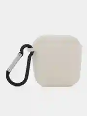 Белый силиконовый чехол для Airpods 1/2, белый