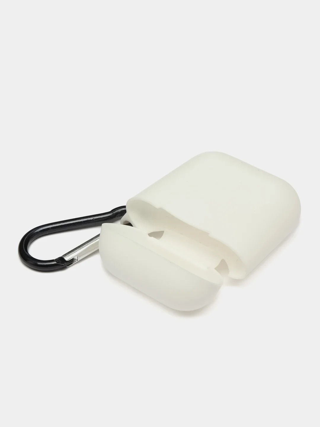 Белый силиконовый чехол для Airpods 1/2, белый