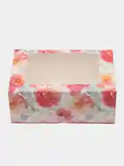 Конфетный коробка для 6 маффинов, капкейков,десертов,трайфлы,стаканов
