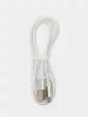 Белый зарядный кабель  Micro USB