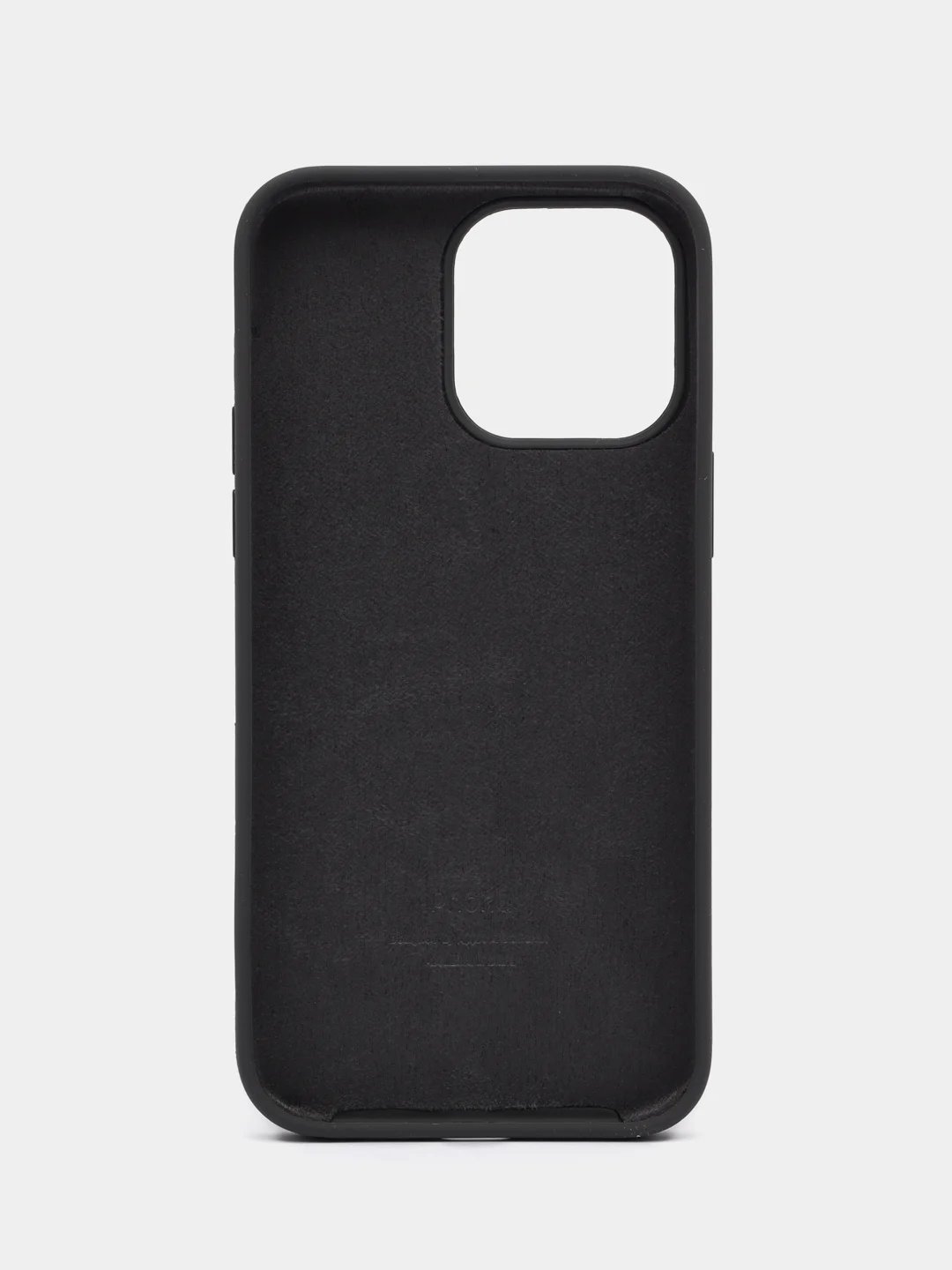 Тёмно-серый чехол силиконовый Silicone Case iPhone 14 / 14 Plus / 14 Pro / 14 Pro Max, закрытый низ