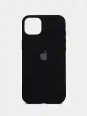 Черный чехол силиконовый Silicone Case iPhone 14 / 14 Plus / 14 Pro / 14 Pro Max, закрытый низ