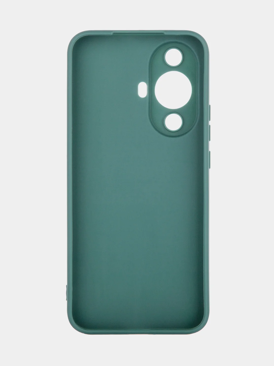 Тёмно-зелёный чехол для Huawei Nova 12S / 12 Lite / 12 Active Edition / 11 силиконовый BROSCORP матовый