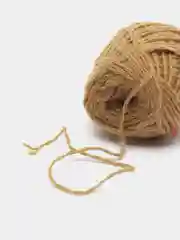 Горчичный пряжа для вязания, акрил, 40 г, 100 м