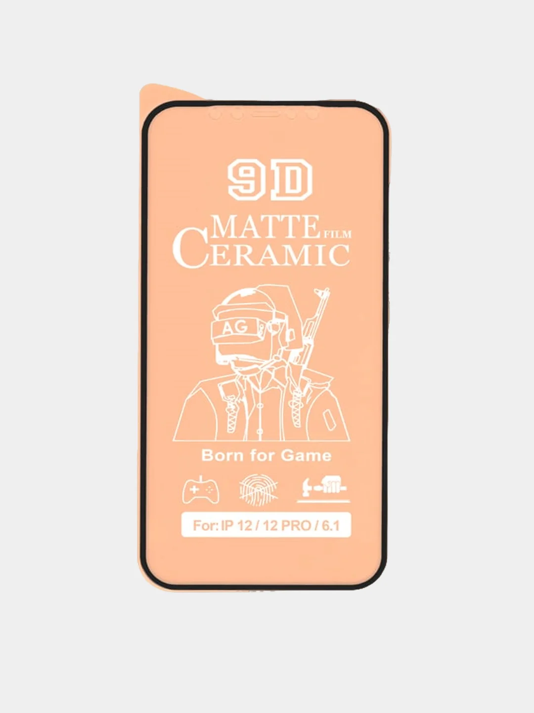 Защитное стекло iPhone 11, XR, 12, 12 Pro, 7, 8, 7+, 8+, гибкое стекло на айфон матовое