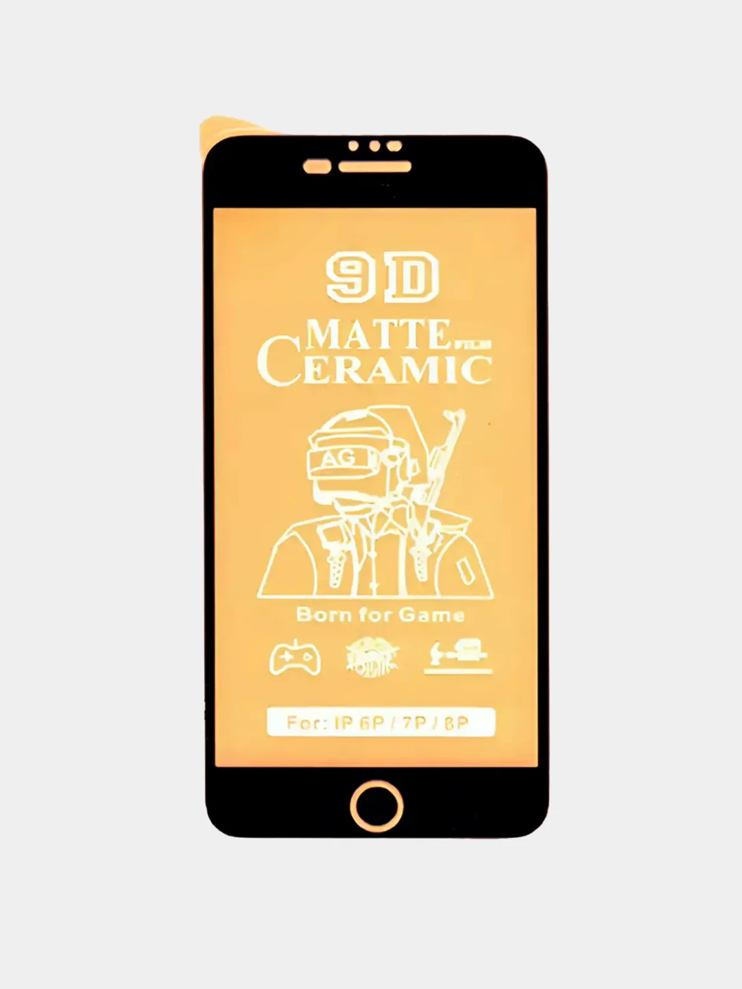 Защитное стекло iPhone 11, XR, 12, 12 Pro, 7, 8, 7+, 8+, гибкое стекло на айфон матовое