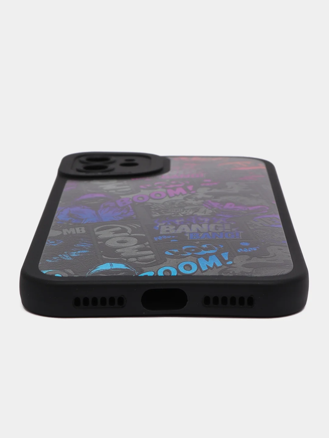 Черный чехол для айфон (iPhone) 11 12 13 14 15 Pro Max Mini силиконовый
