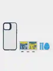 Синий чехол для айфон (iPhone) 11 12 13 14 15 Pro Max силиконовый