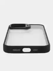 Черный чехол для айфон (iPhone) 11 12 13 14 15 Pro Max силиконовый