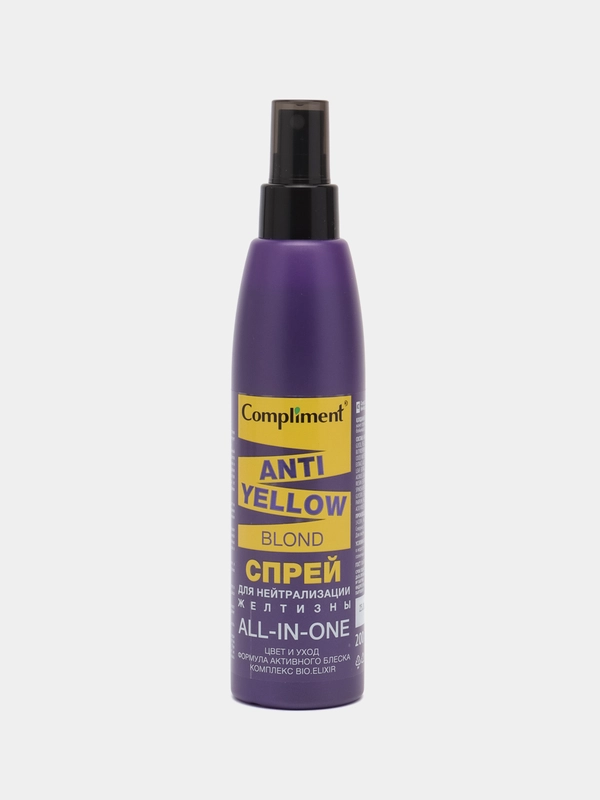 Compliment Спрей для нейтрализации желтизны Anti-Yellow Blond, 200мл