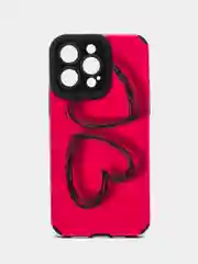 Алый чехол для iPhone (Айфон) 11, 12, 13, Pro, Pro Max, 14, 15, Pro, Pro Max