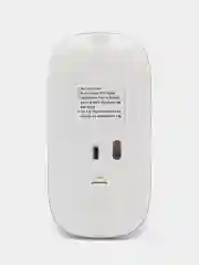Фиолетовый мышь компьютерная, бесшумная, беспроводная, RGB-подсветка, USB зарядка