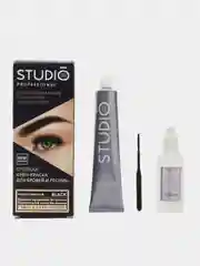 Комплект Studio Professional для окрашивания бровей и ресниц, черный