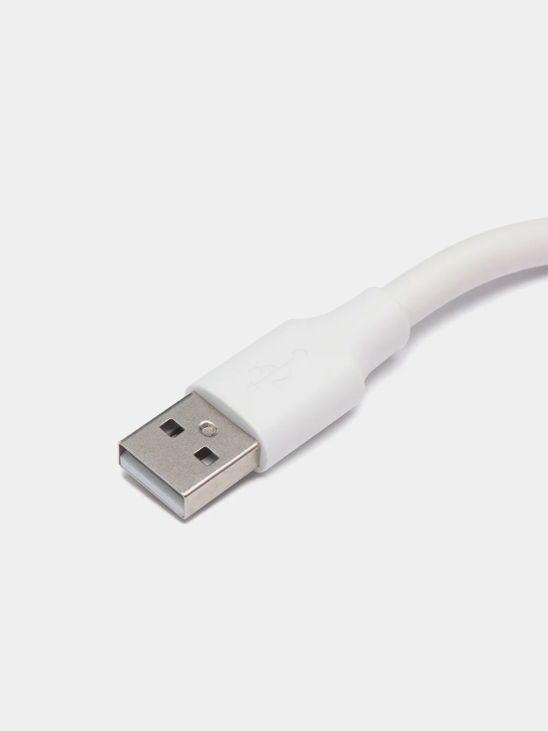 Белый кабель зарядки Lightning 6 мм MRM-Power быстрая зарядка/MRM power зарядка (Type-C, iPhone)