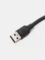 Черный кабель зарядки Lightning 6 мм MRM-Power быстрая зарядка/MRM power зарядка (Type-C, iPhone)